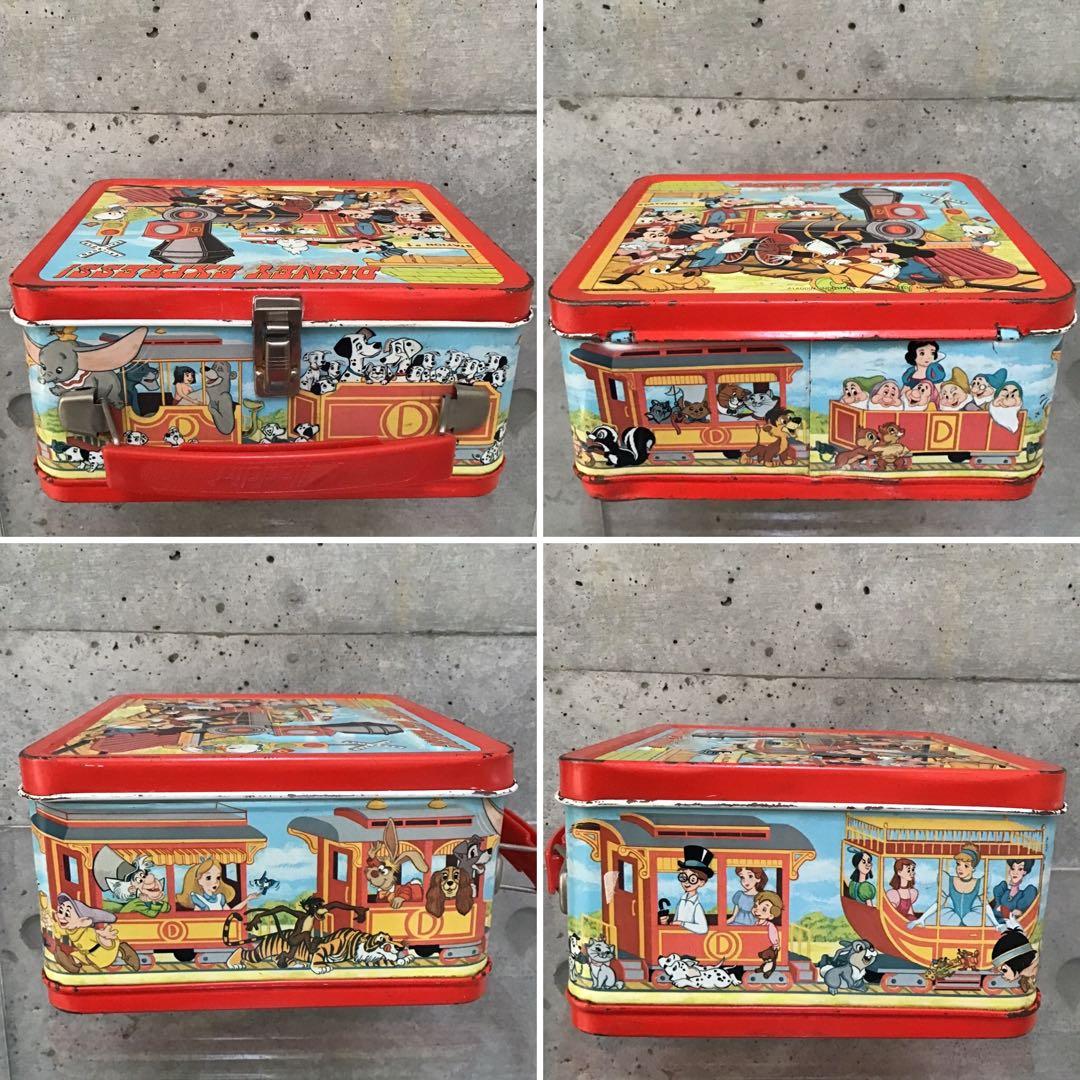 ディズニー ブリキランチボックス DISNEY EXPRESS ビンテージ