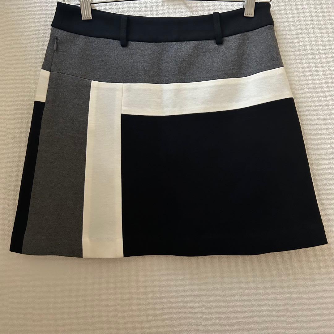 【美品】ランバン スポール カラーブロックスカート サイズ38 Mサイズ