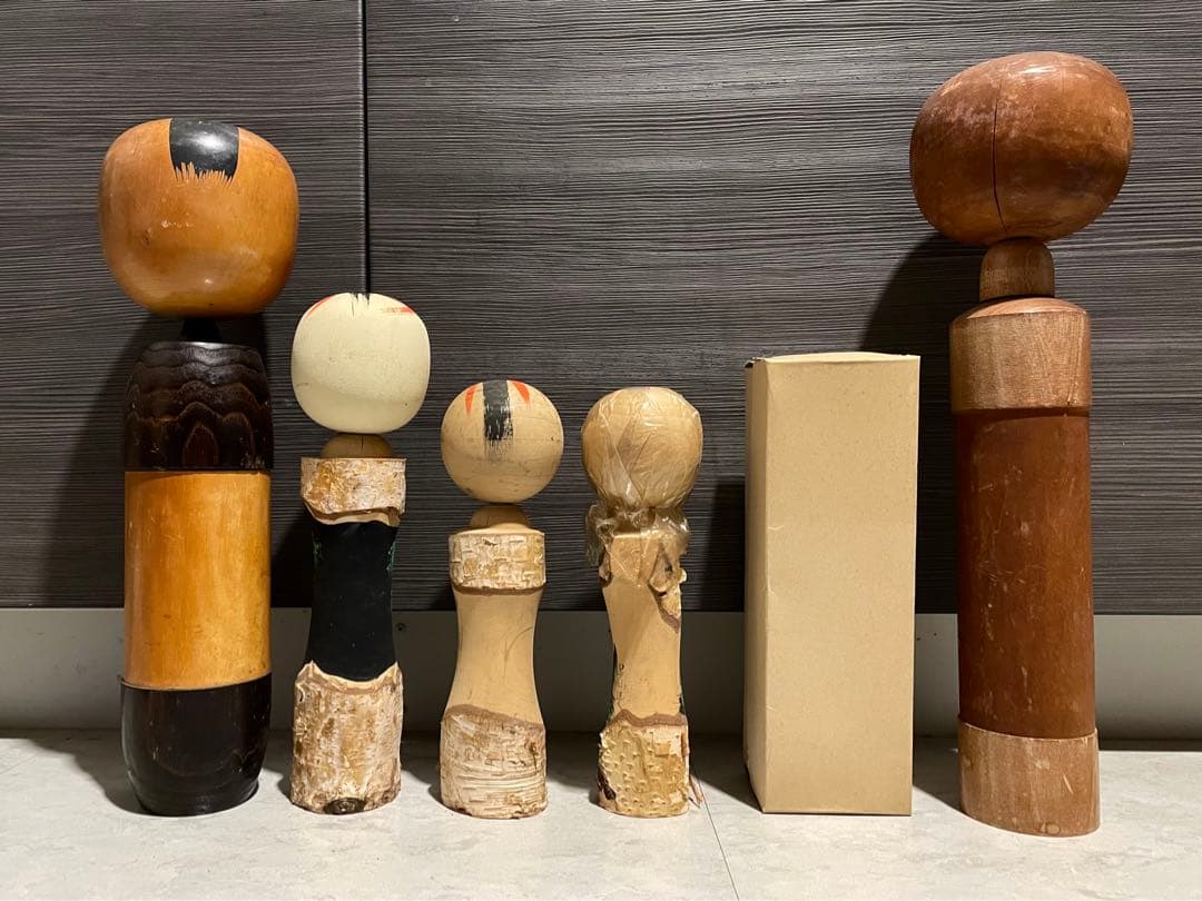 伝統 創作 こけし 郷土玩具 セット まとめ まとめて kokeshi レトロ