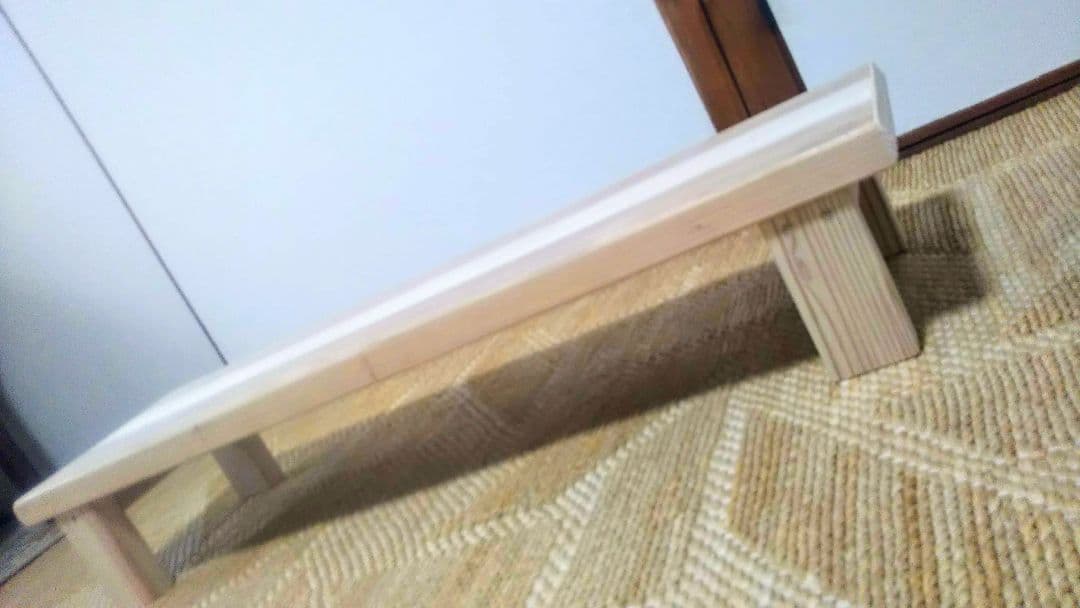 踏み台 & トイレットペーパーおしゃれ棚⇒ハンドメイド