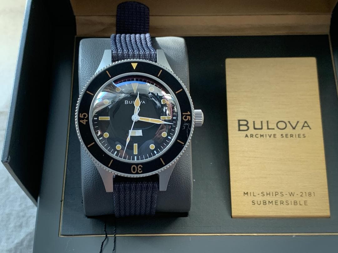 新品未使用 ブローバ ミルシップ Archive Series 98A266