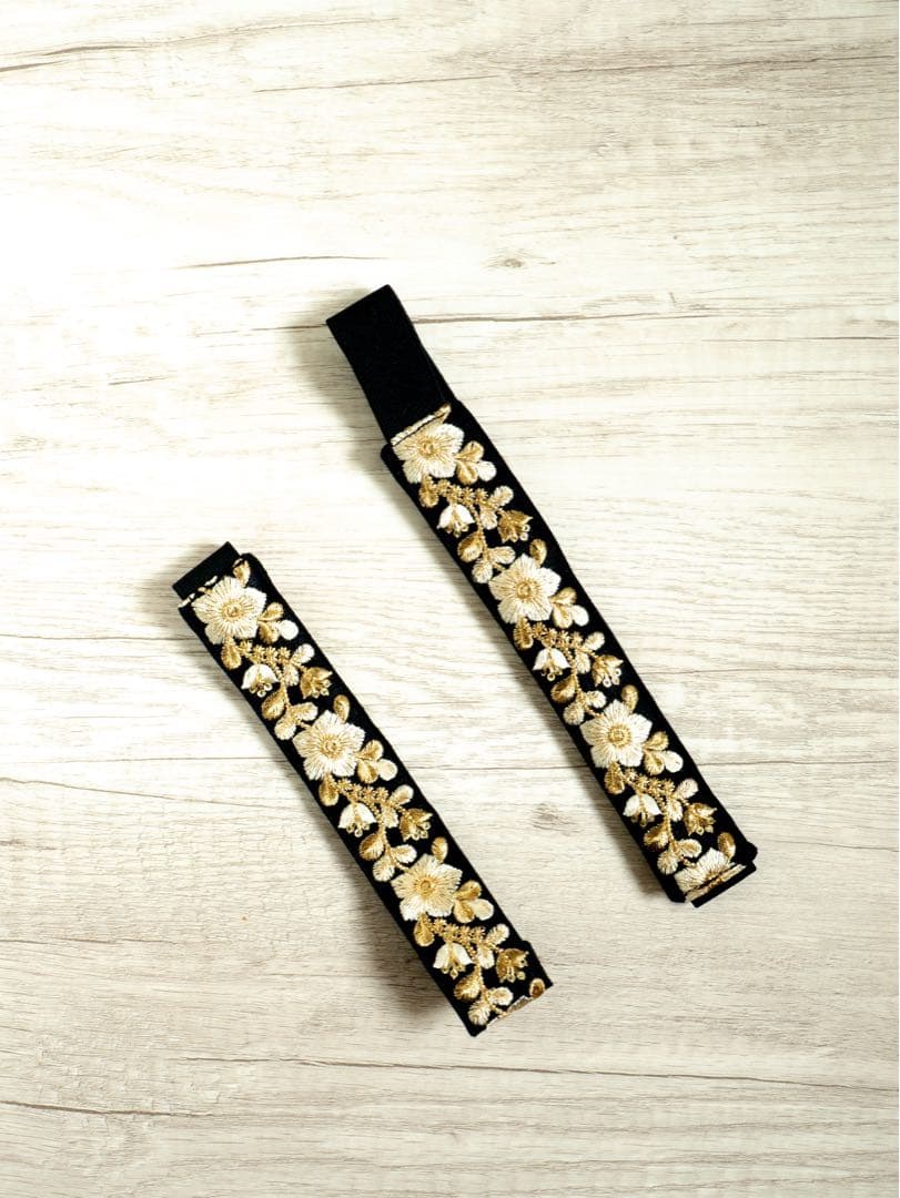 【Rページ】ファスナーリフィル・インド刺繡リボンのバンド