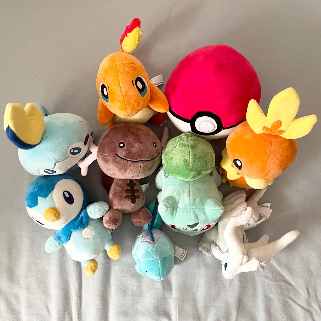 ポケモン・ぬいぐるみ・９個セット★ポケモンセンター