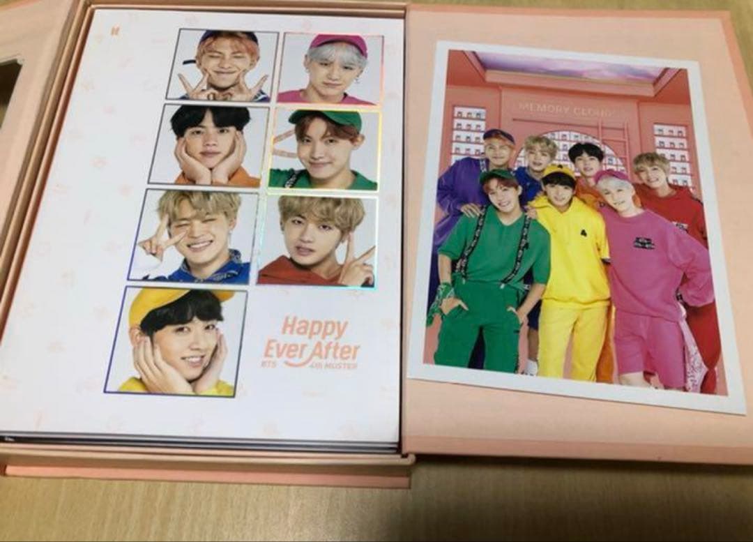 【公式】BTS 4th MUSTER ハピエバ　韓国盤　DVD トレカJIN、V
