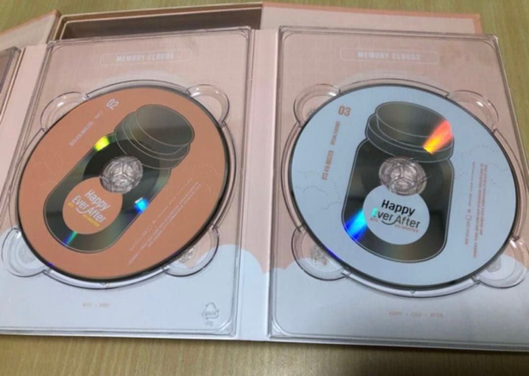 【公式】BTS 4th MUSTER ハピエバ　韓国盤　DVD トレカJIN、V