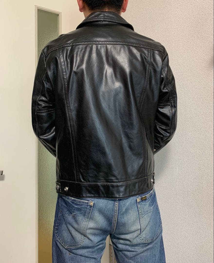 Schott（ショット）シングル ライダース レザー ジャケット