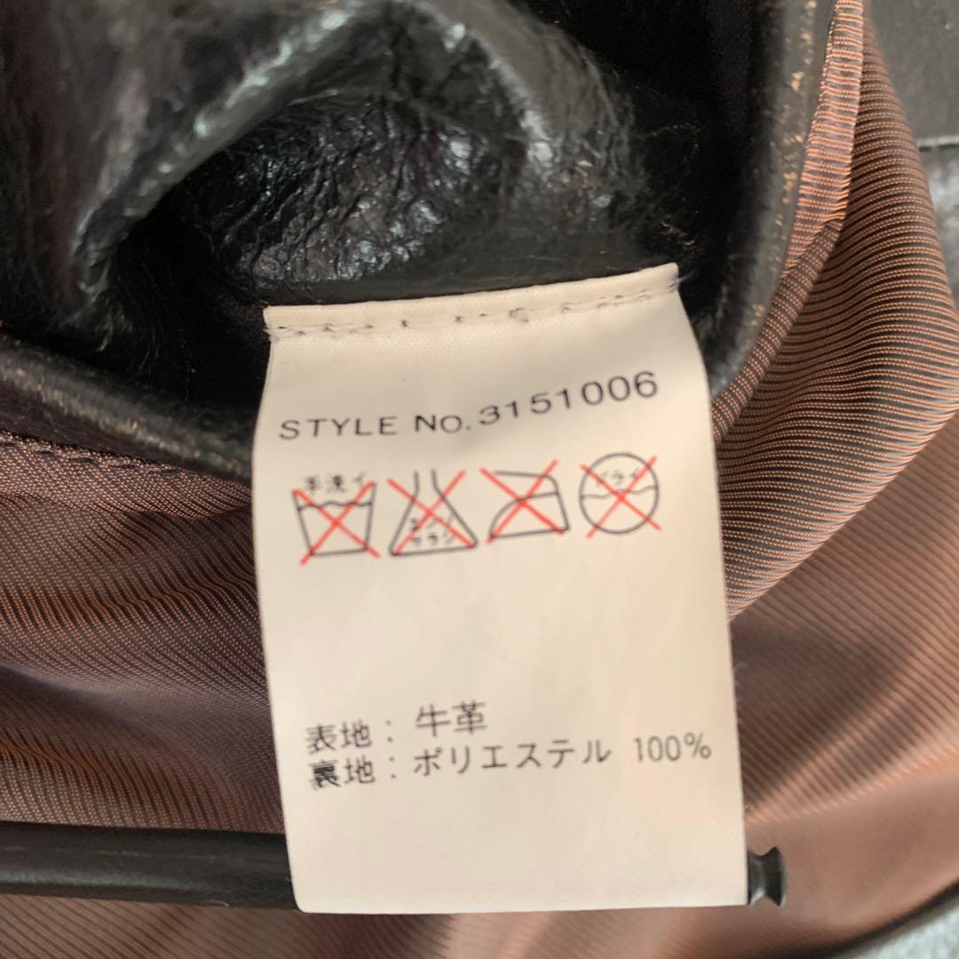 Schott（ショット）シングル ライダース レザー ジャケット