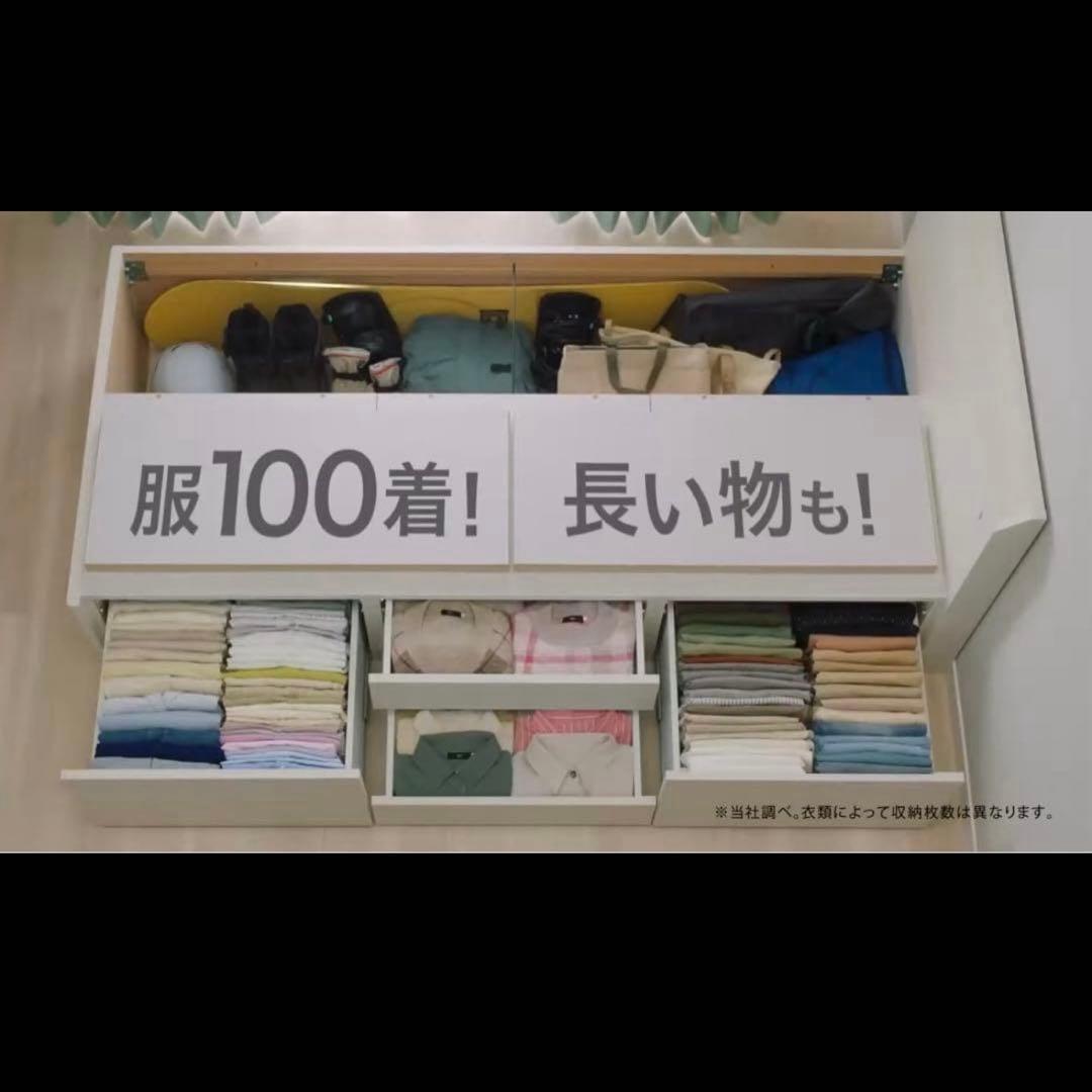 【最終値下げ！】ベッド　フレーム　ニトリ　ジオチェスト　廃盤品