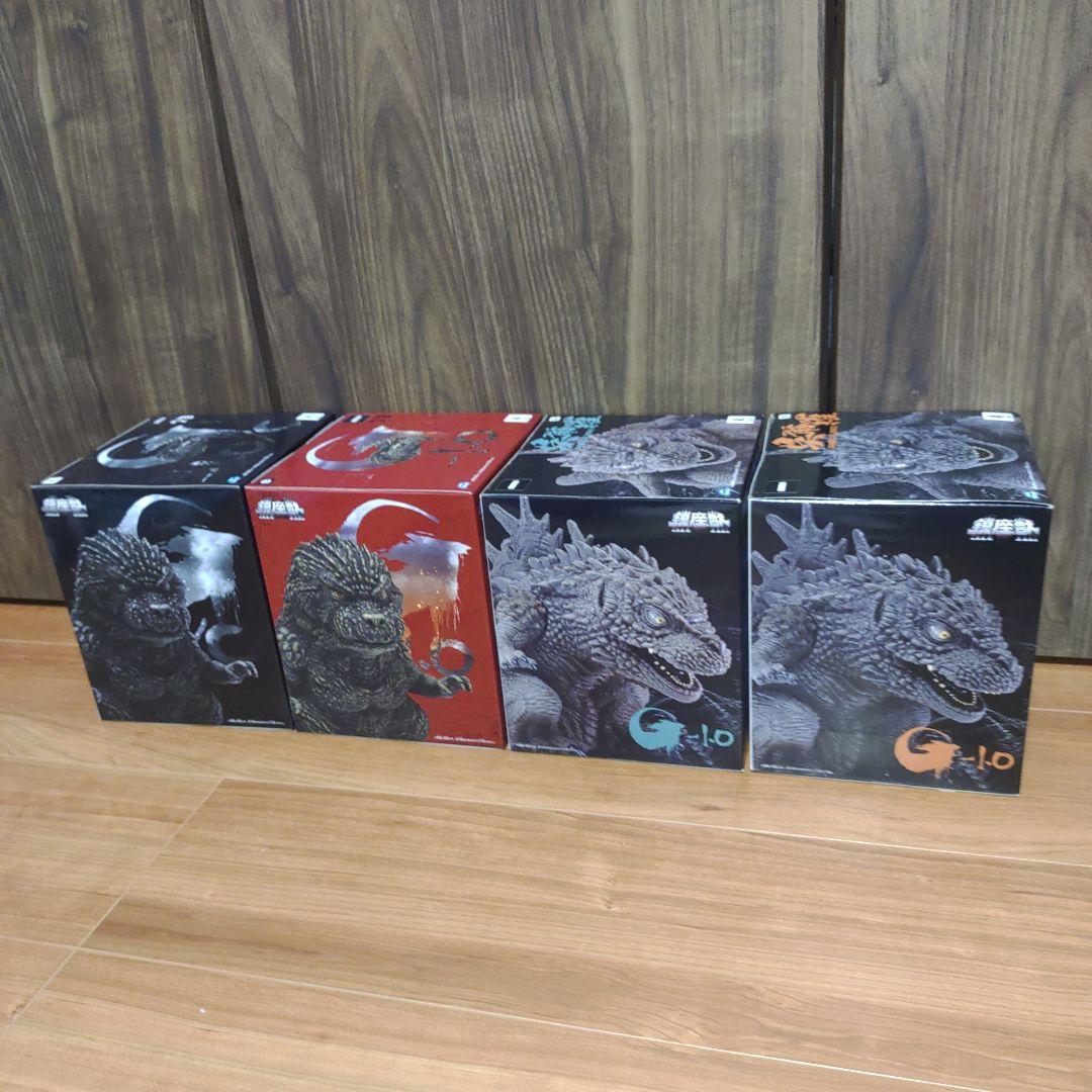 ゴジラ-1.0　フィギュア　怪獣咆哮撃　ゴジラ 東宝怪獣シリーズ 鎮座獣 まとめ