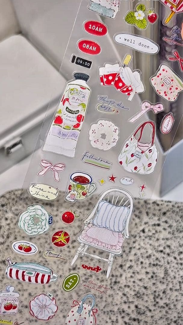 【9349】海外　5m巻　PETカッティングマスキングテープ　小物　家具　生活