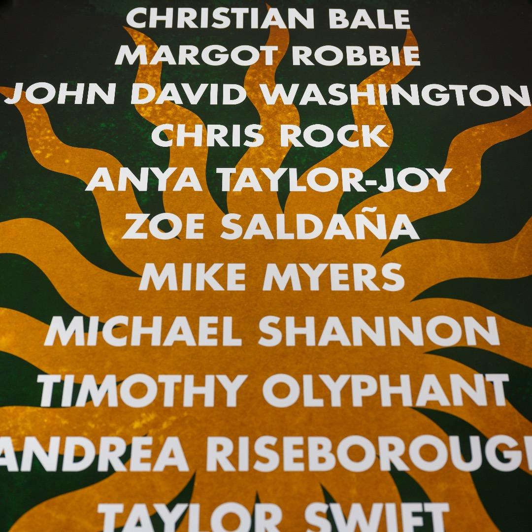 【映画館用両面ポスター】アムステルダム / Amsterdam Ver.A