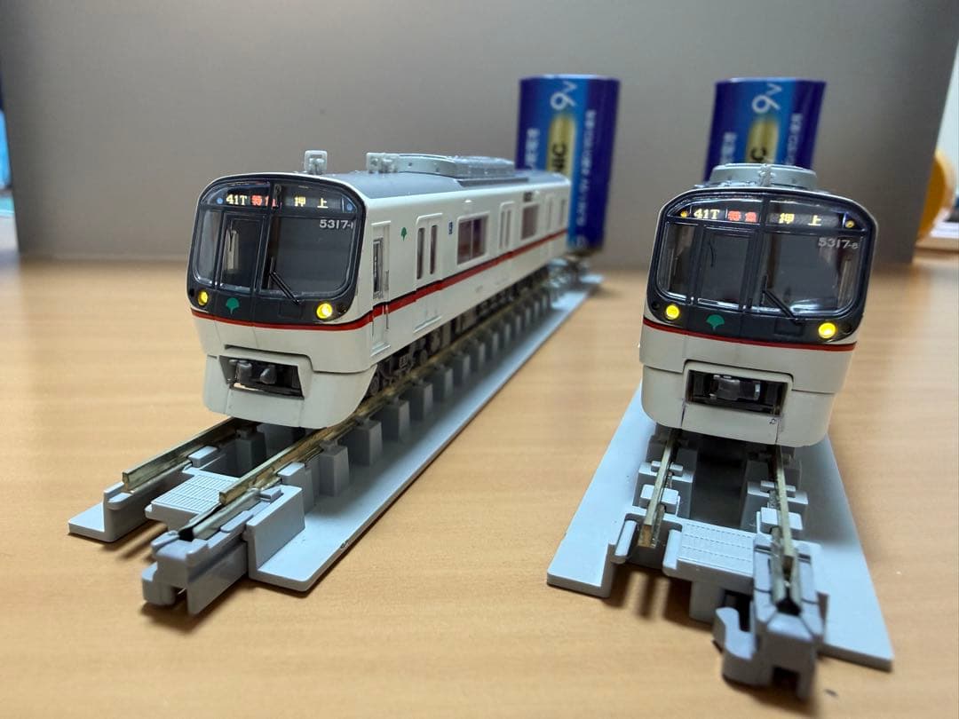 都営5300形　5317編成8両と京成3100形 8両 2編成セット