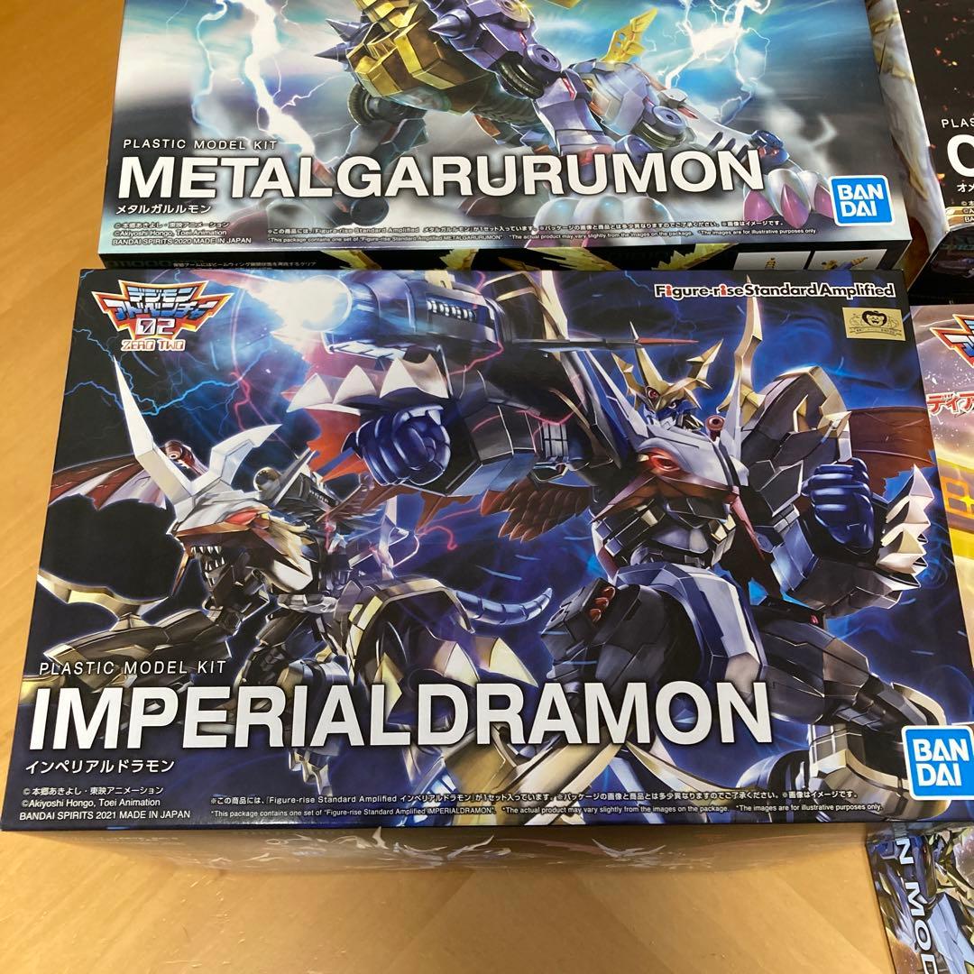 デジモンプラモデルセット 6点