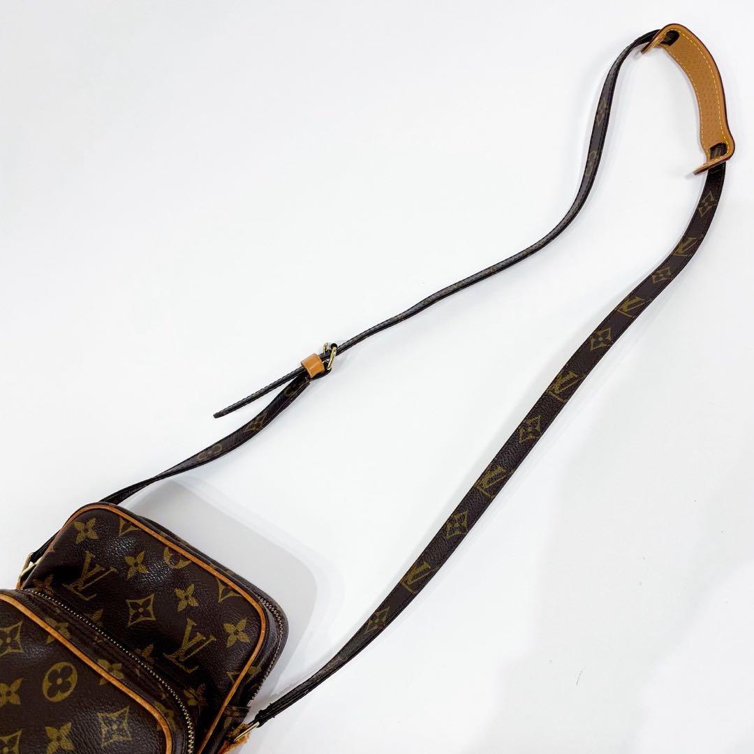 ✨美品✨ ルイヴィトン モノグラム　アマゾン　ショルダーバッグ　斜め掛け　茶