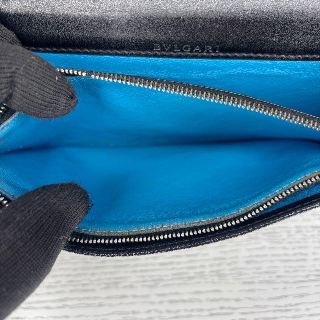 美品　BVLGARI ブルガリ　長財布　二つ折り　S8038