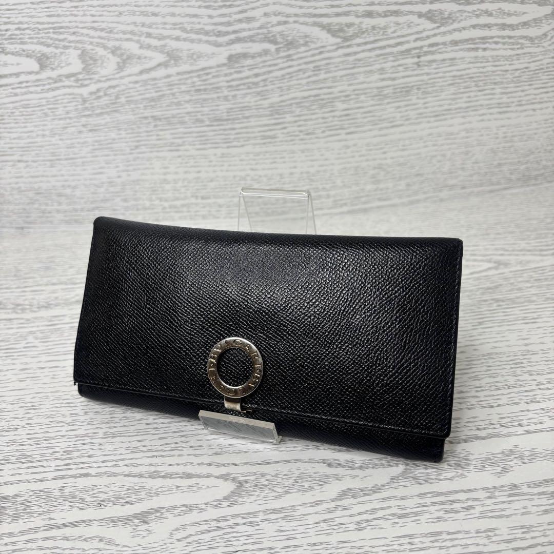 美品　BVLGARI ブルガリ　長財布　二つ折り　S8038