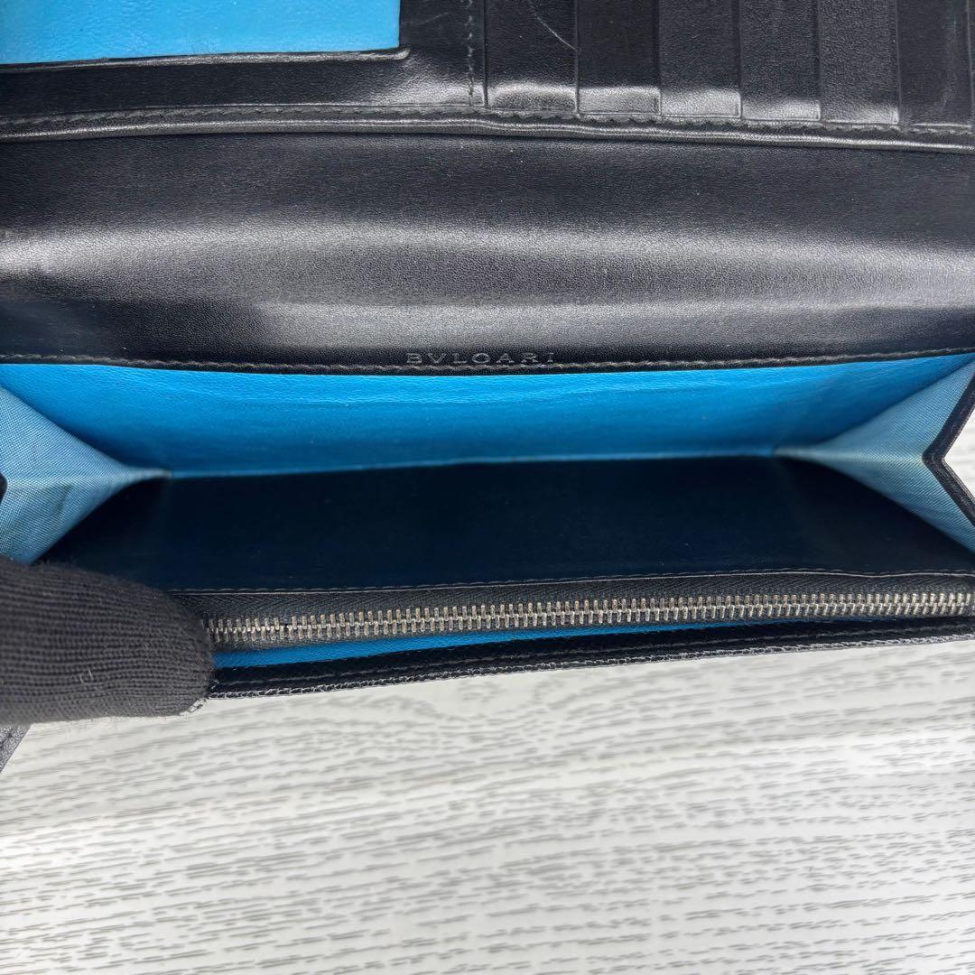 美品　BVLGARI ブルガリ　長財布　二つ折り　S8038