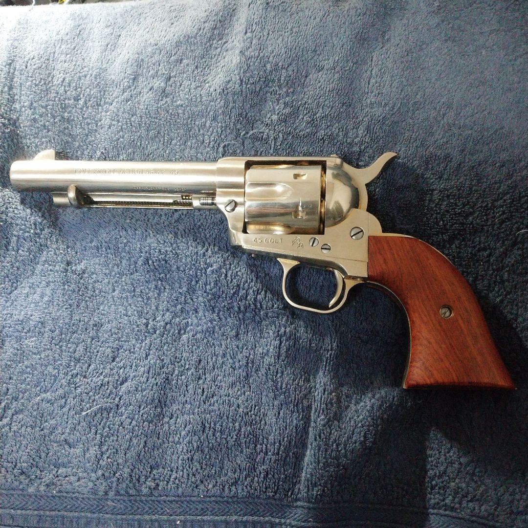 コルト SAA アーティラリー・ マルシン; 金属、木グリップ、SMG規格