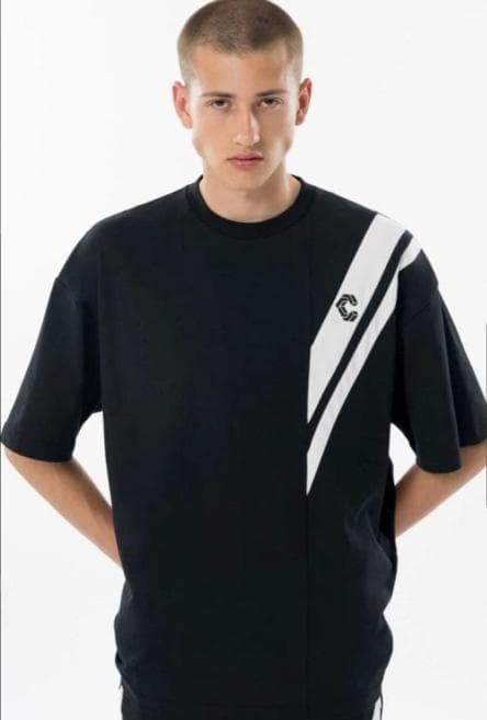 CRONOS クロノス　黒 オーバーサイズTシャツ　Mサイズ　新品未使用タグ付き