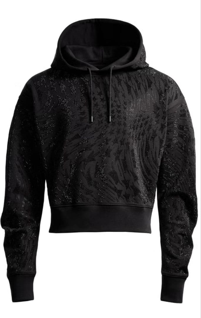 新品未使用　H＆M　×　ミュグレー（Mugler）ラインストーン　パーカー　M