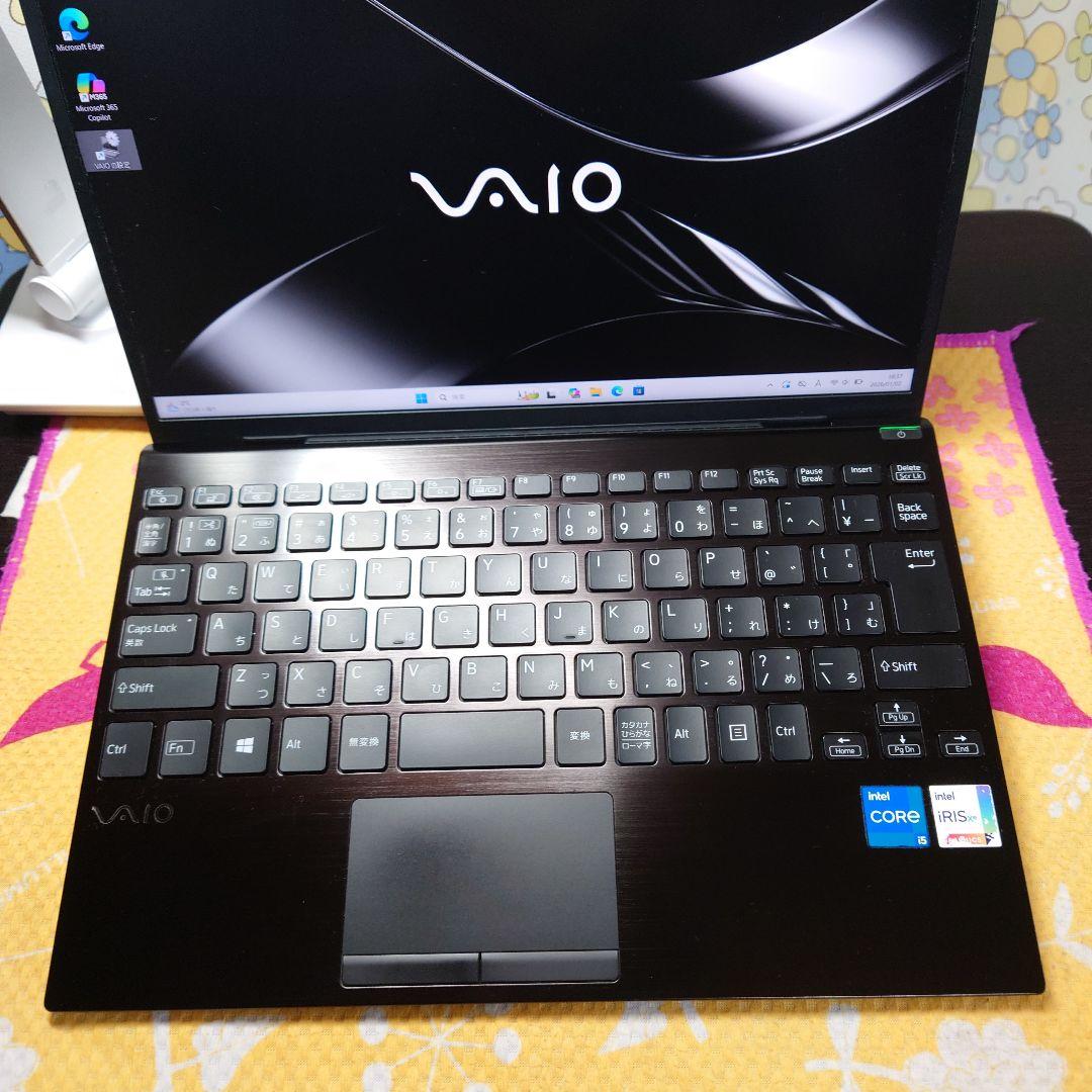 アダプターなし。11世代i5！小型軽量！VAIO proPJ21！メモリ16G！
