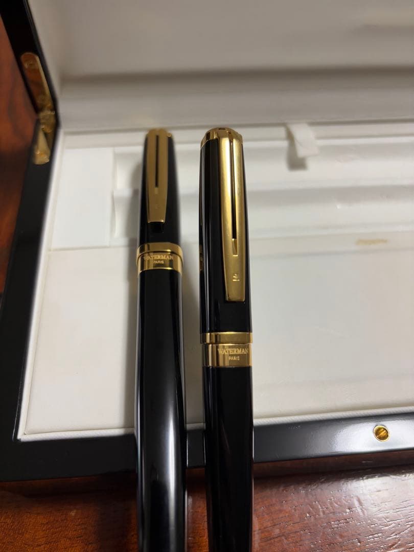 WATERMAN 万年筆 ボールペン セット エクセプションスリム k18 美品