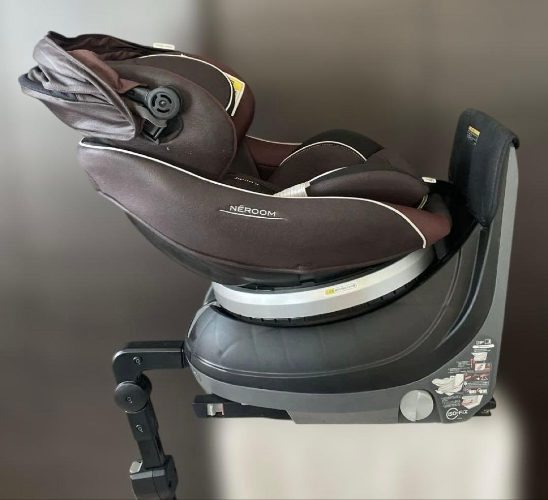 コンビ　ネルーム ISOFIX対応 回転式チャイルドシート　フルシートカバー付