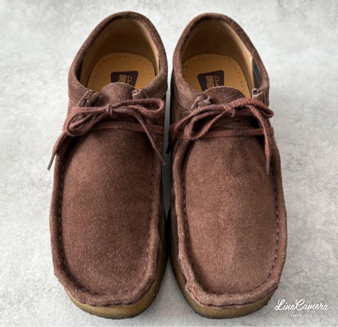 最終価格。クラークスWallabee ワラビー モカシンブーツ UK8