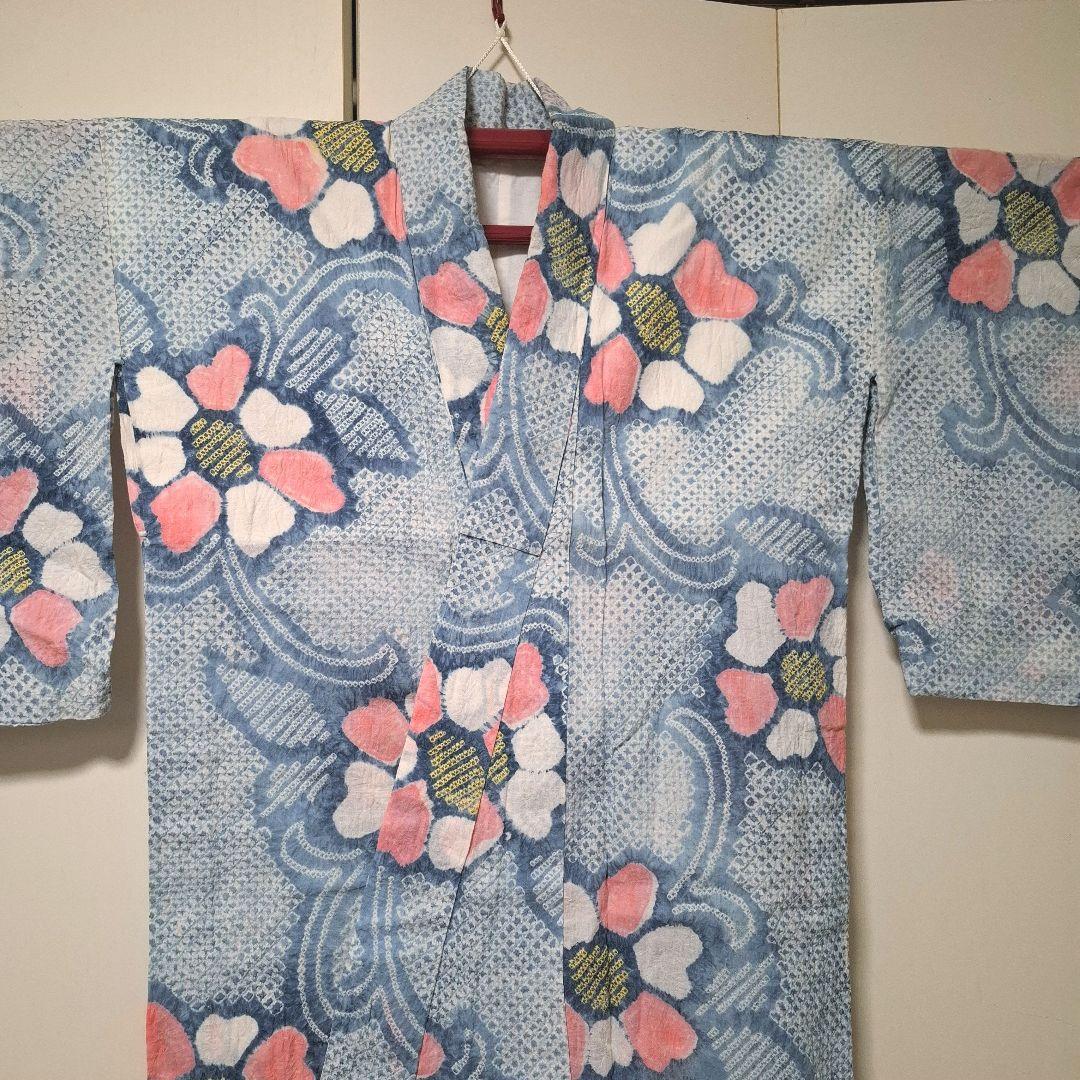 ☆百合子さま専用☆有松絞り　有松鳴海絞り　総絞り　浴衣