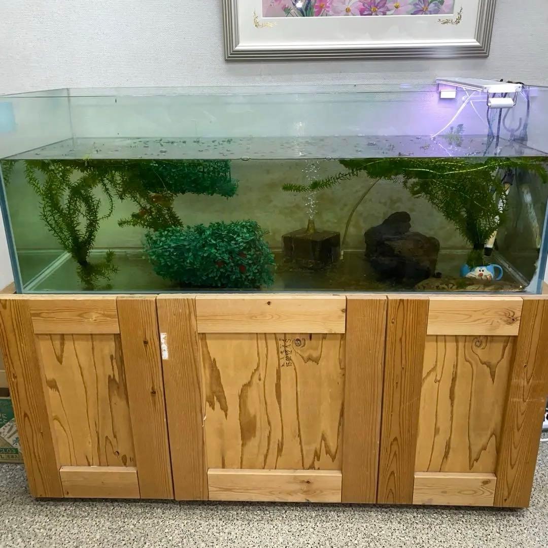 水槽１２０&水槽台　発送しません。手渡しのみ