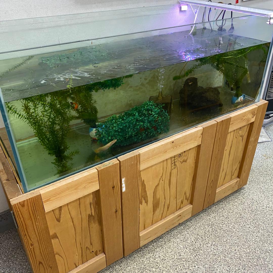 水槽１２０&水槽台　発送しません。手渡しのみ