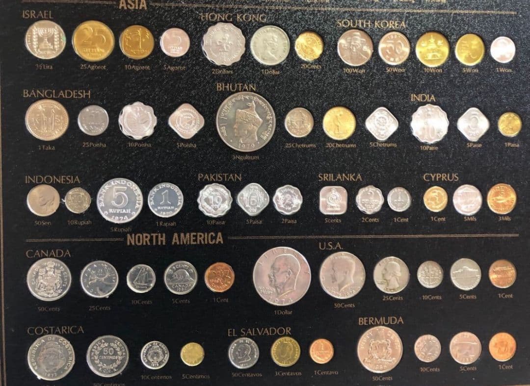 180種 世界の コレクション 外貨　銀貨　美品