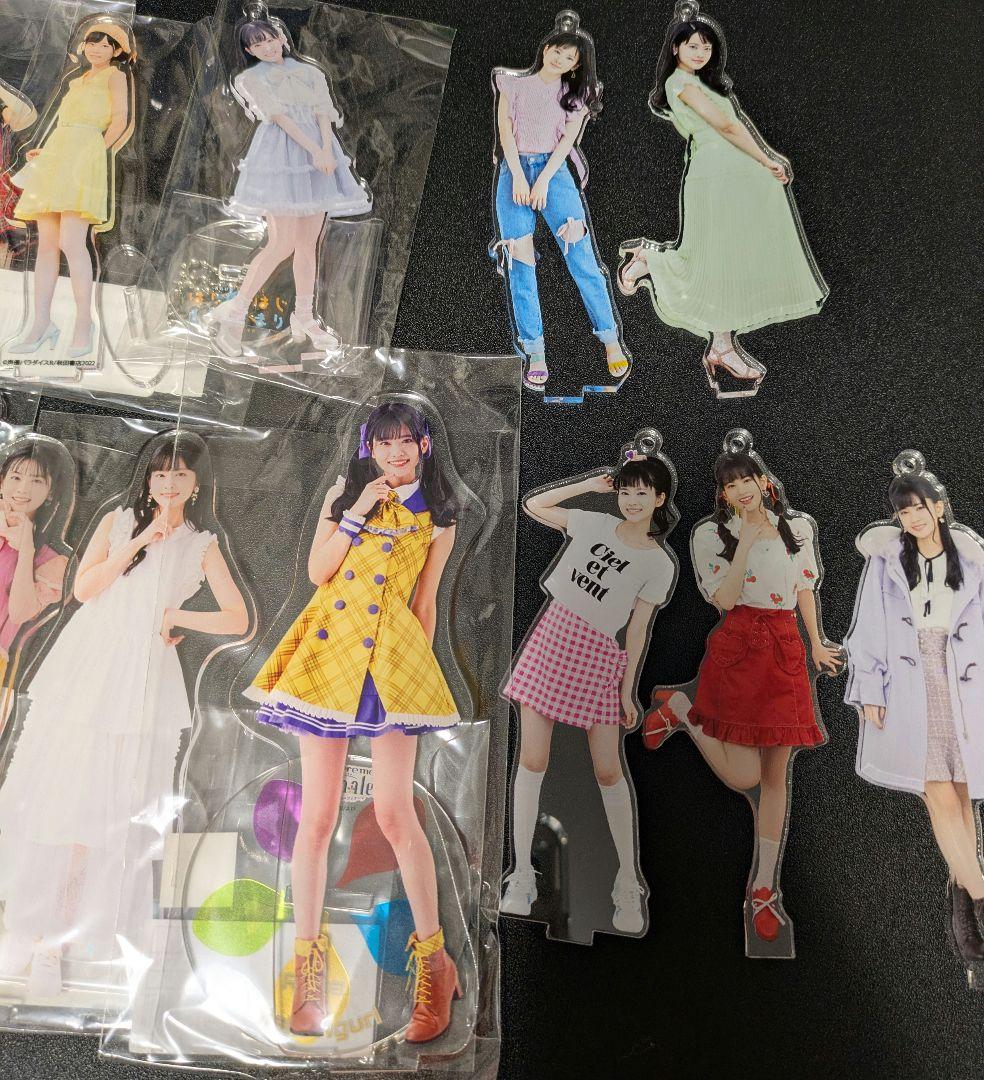 【匿名配送】あぐぽん　大西亜玖璃　アクリルスタンド　セット20点