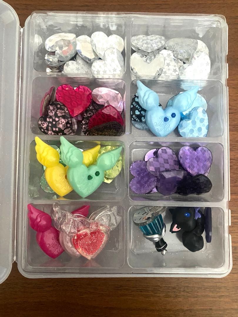 プリズムストーンケース白+プリズムストーン【スーパーレア有】56個