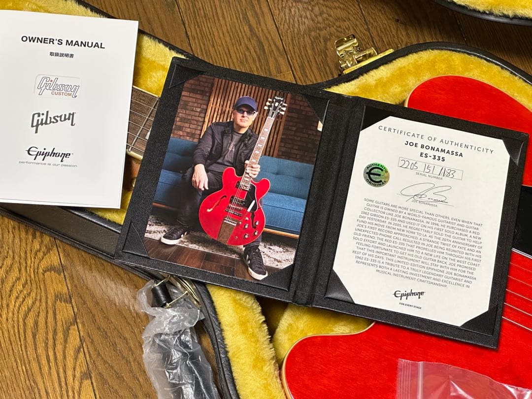 エピフォン　ES-335 ボナマッサ　1962