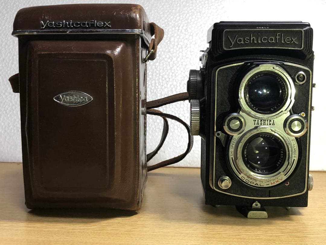 Yashicaflex 二眼レフカメラ　動作確認しました。