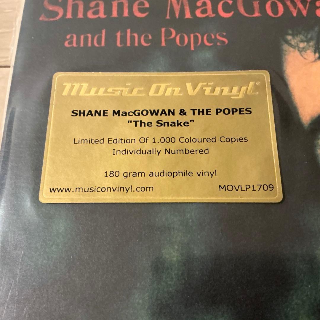 限定 ザ・ポーグス シェイン ポープス The Snake レコード