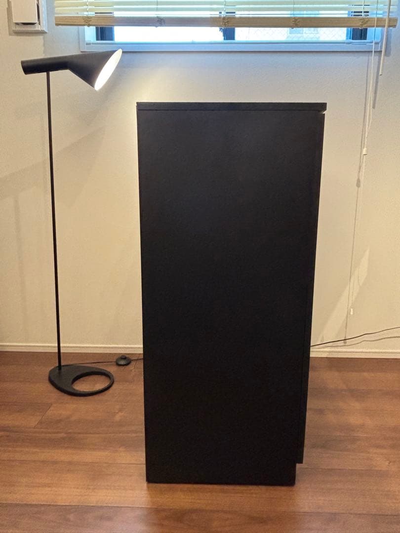 （完成品 組立品）IKEA キャビネット　ブリムネス　BRIMNES ブラック