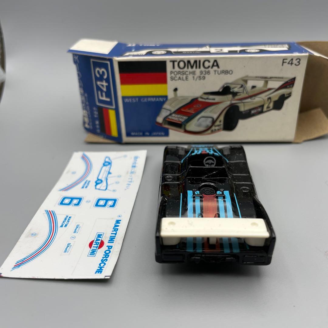 トミカ　青箱　F43 ポルシェ936ターボ
