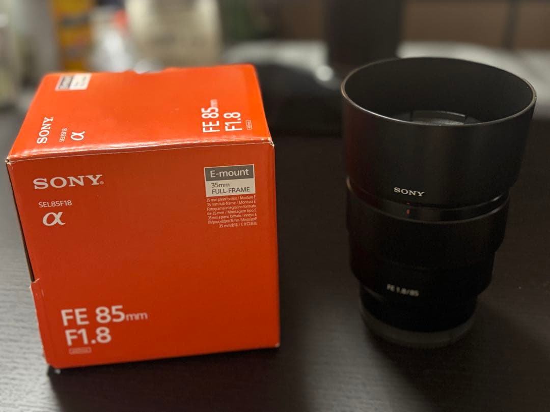 Sony FE 85mm F1.8 レンズ