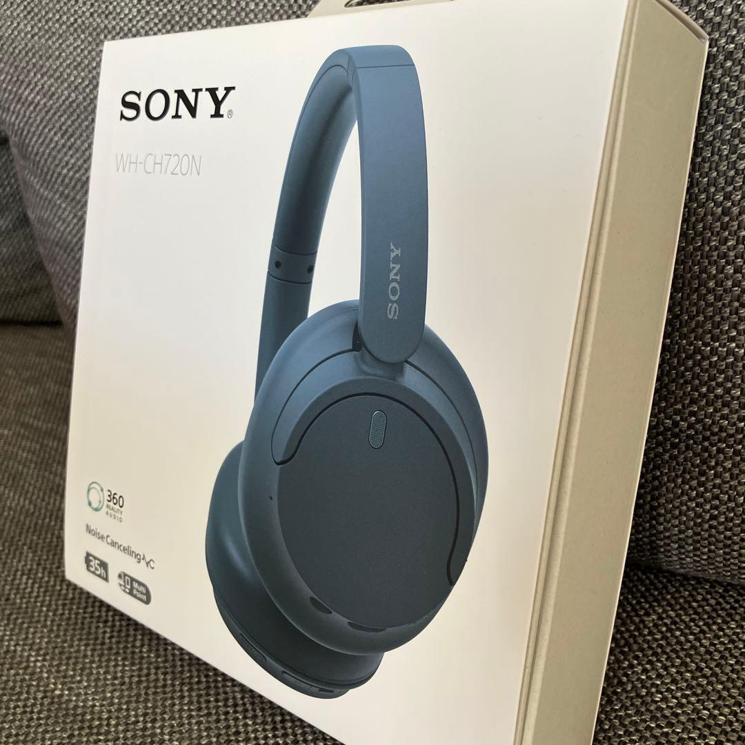 【美品】SONY WH-CH720N ワイヤレスヘッドホン