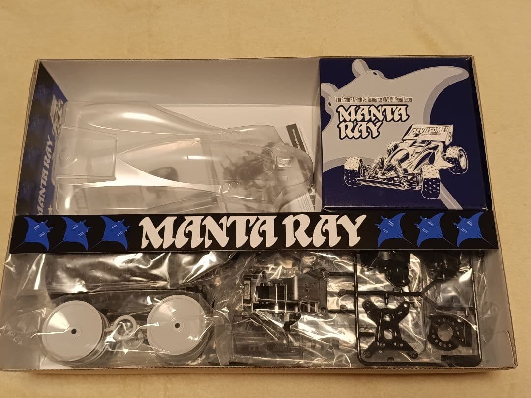 【新品】TAMIYA マンタレイ 組立キット　オマケ追加
