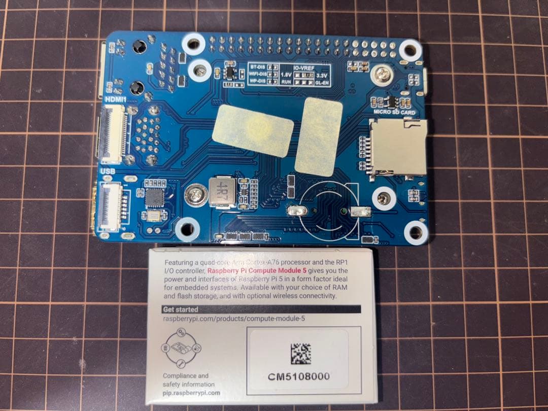 ミニPC Raspberry Pi Compute Module 5 8GB RAM