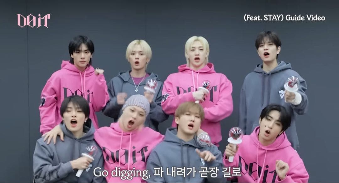 【公式】スキズ StrayKids DO IT パーカー リスパ