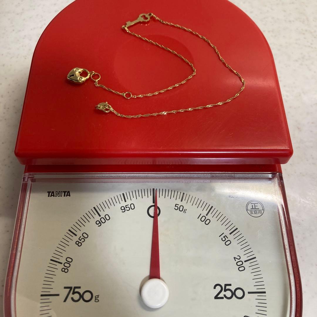 アガット agate キーモチーフ アンクレット 鍵モチーフ