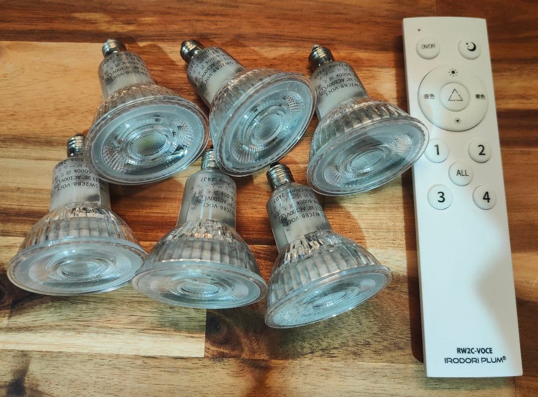 ビームテック LED電球 E11口金用 LDR-5W2CBB-VOCE 6個