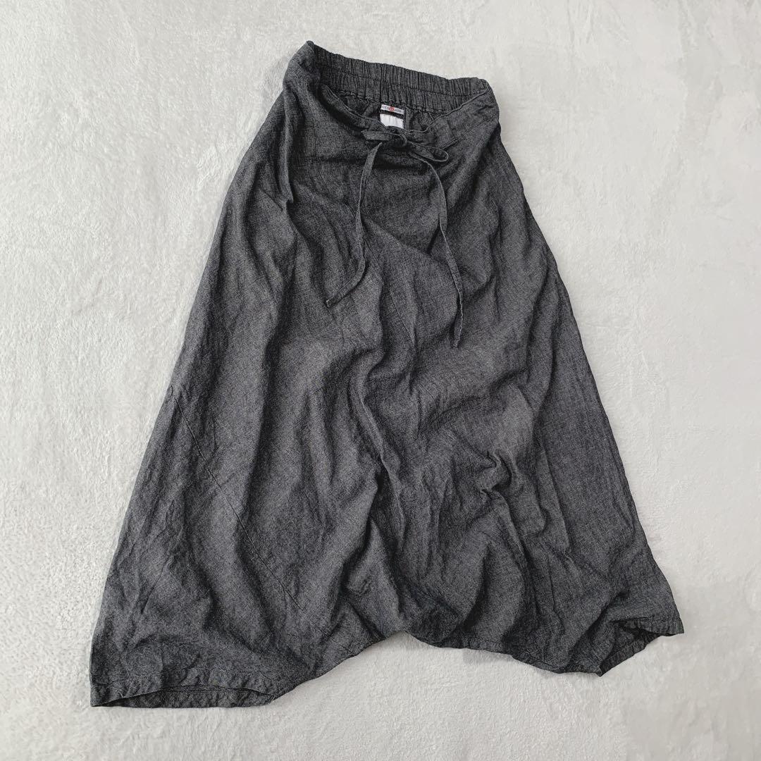 人気 SOU SOU ソウソウ 伊勢木綿 麻 富士 サルエル パンツ 日本製