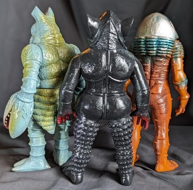 楳図かずお版 メフィラス星人他 （フューチャーモデルズ／アート・ストーム）３体