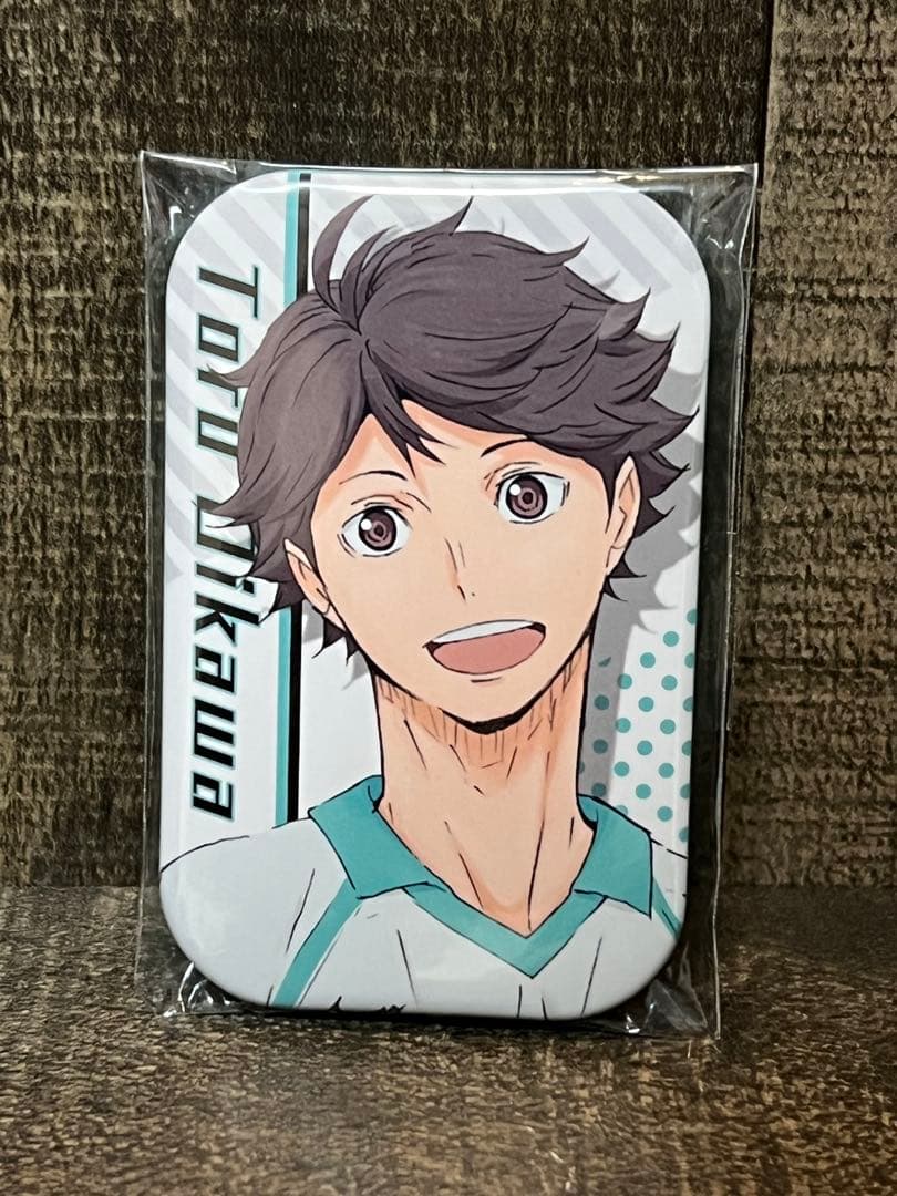 ハイキュー ジャンプフェスタ 及川徹 まるかく 缶バッジ