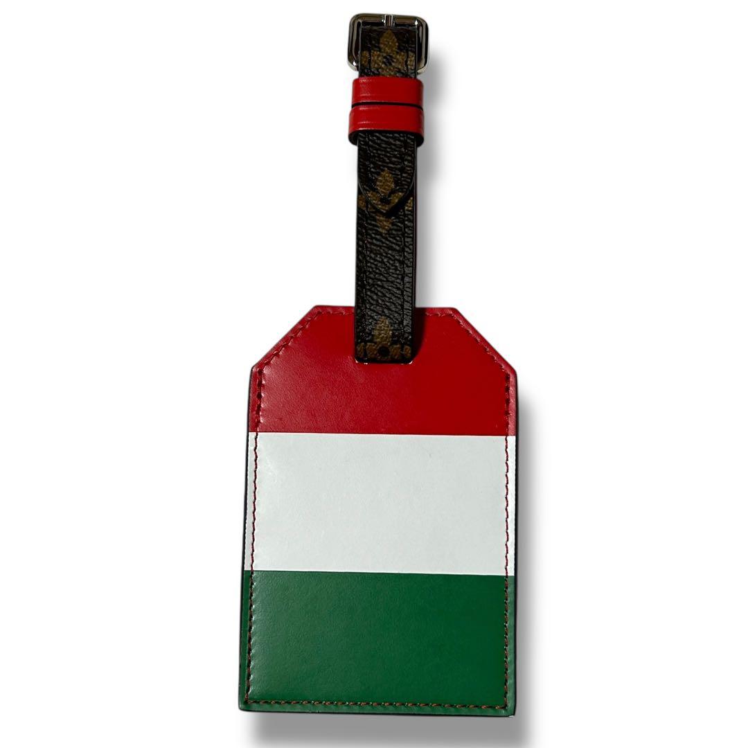 【美品】ルイ・ヴィトン エピ ポルト アドレス ネームタグ モノグラム チャーム